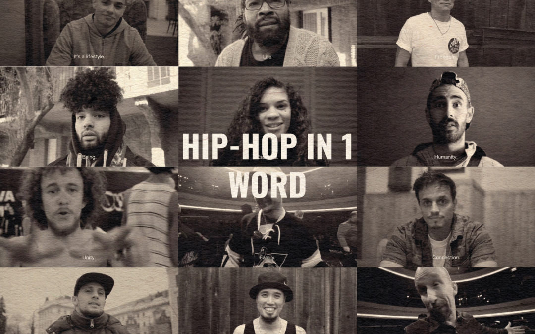 Vidéo : Hip-hop in 1 word.